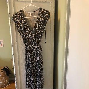 Dianne Von Furstenberg Kye Floral Silk Wrap Dress